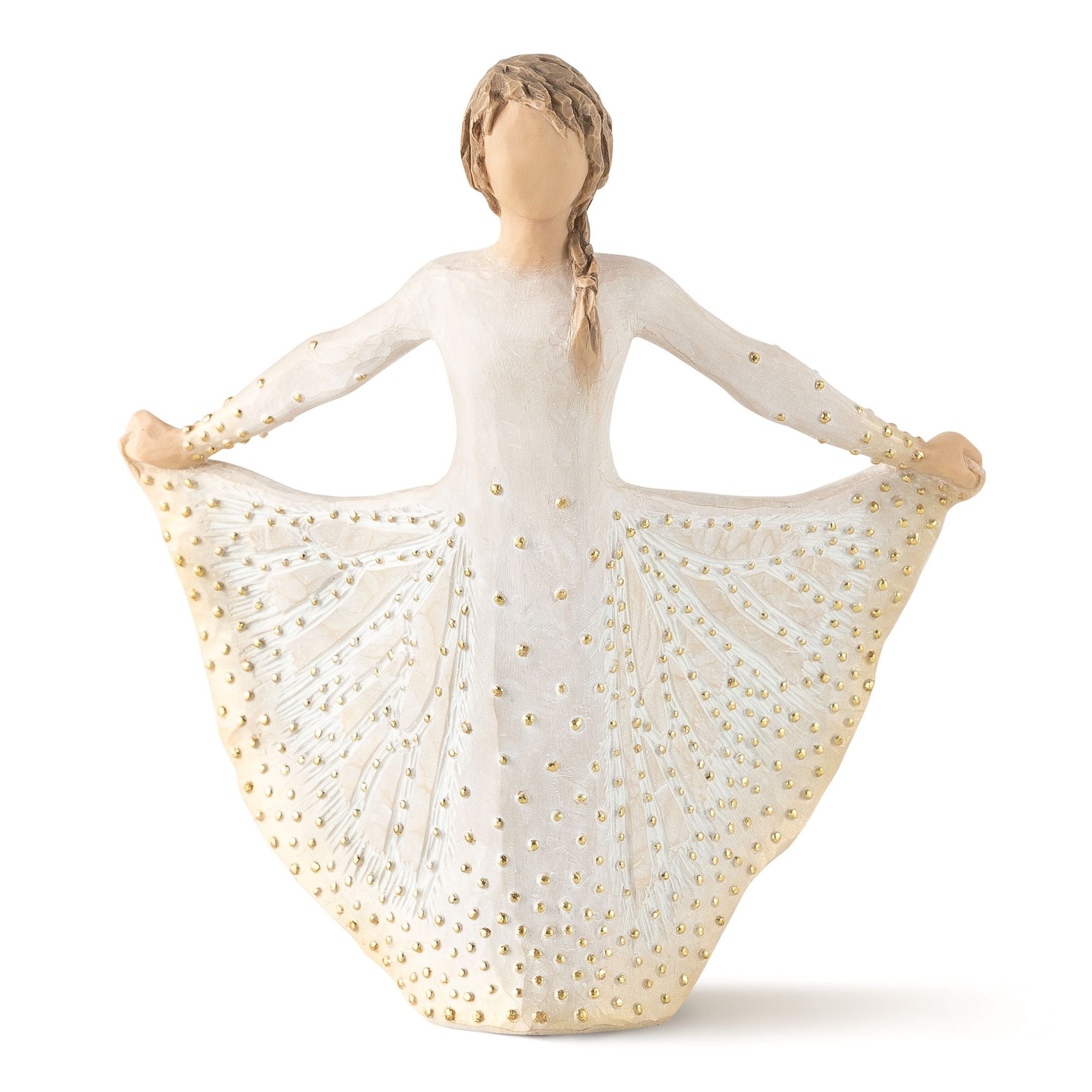 Willow Tree Joie courageuse, 7 High, Naturel