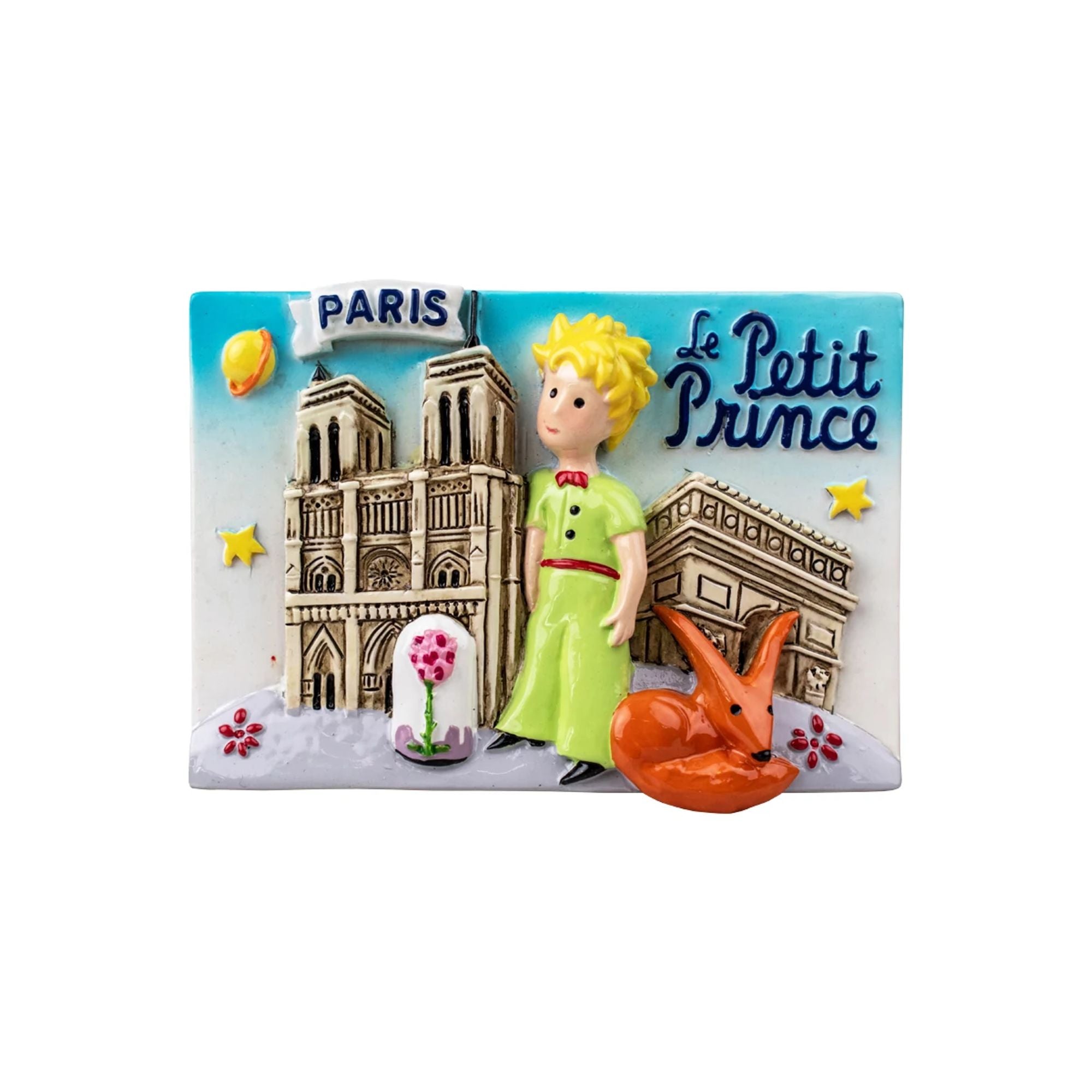 Figurine de collection Le Petit Prince sur la lune Les étains de