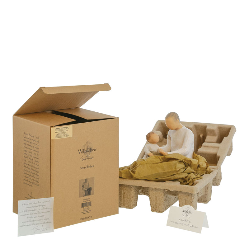 Figurine Grand-père - Willow Tree - <i>Lier les générations avec un amour infini</i>