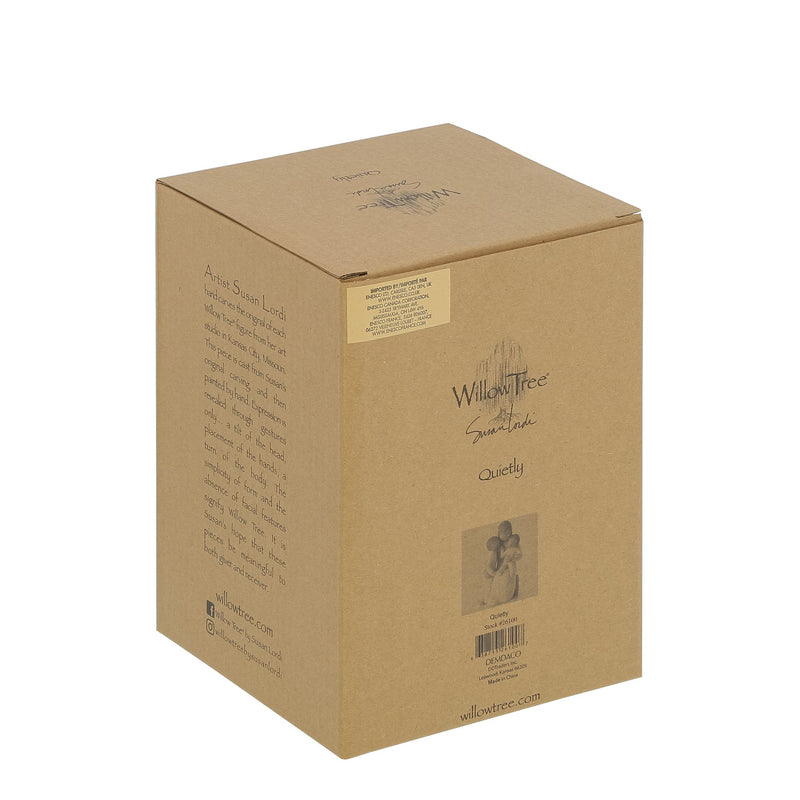 Figurine Paisiblement - Willow Tree - <i>Doucement enlacés d&