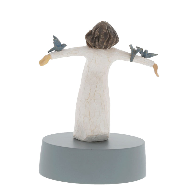 Figurine Bonheur - Willow Tree - <i>Libre de chanter, rire, danser... Créer !</i>