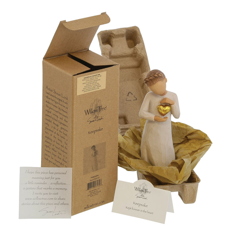 Figurine Souvenir - Willow Tree - <i>Pour toujours dans mon cœur</i>