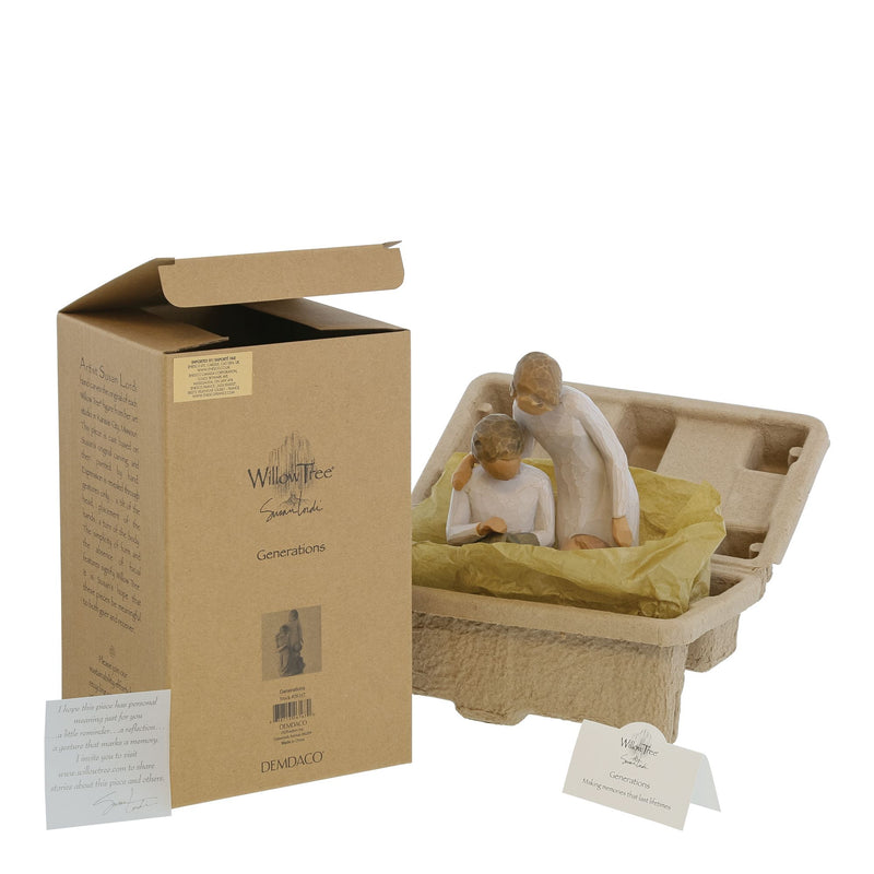 Figurine Générations - Willow Tree - <i>Créer et transmettre des souvenirs de génération en génération</i>