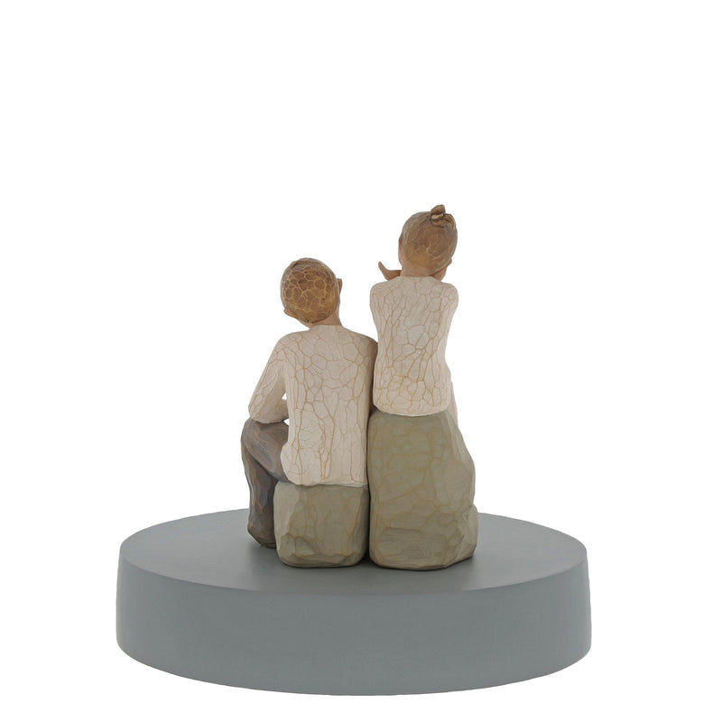 Figurine Frère et sœur - Willow Tree - <i>À mes côtés</i>