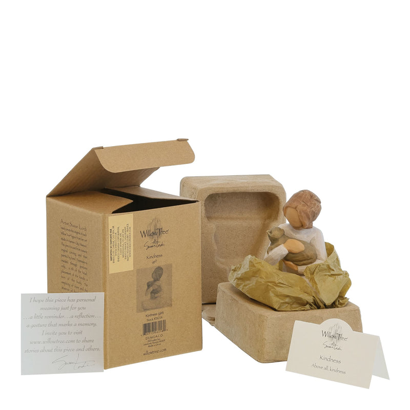 Figurine Gentillesse (Fille) - Willow Tree - <i>La gentillesse avant tout</i>
