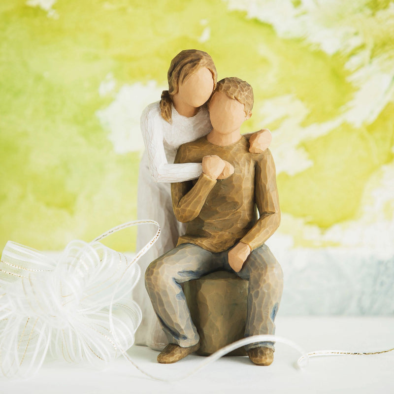 Figurine Toi et moi - Willow Tree - <i>Chaque jour, fortifiant notre amour</i>