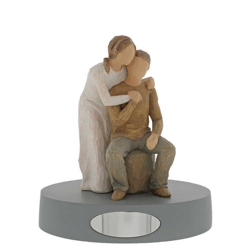 Figurine Toi et moi - Willow Tree - <i>Chaque jour, fortifiant notre amour</i>