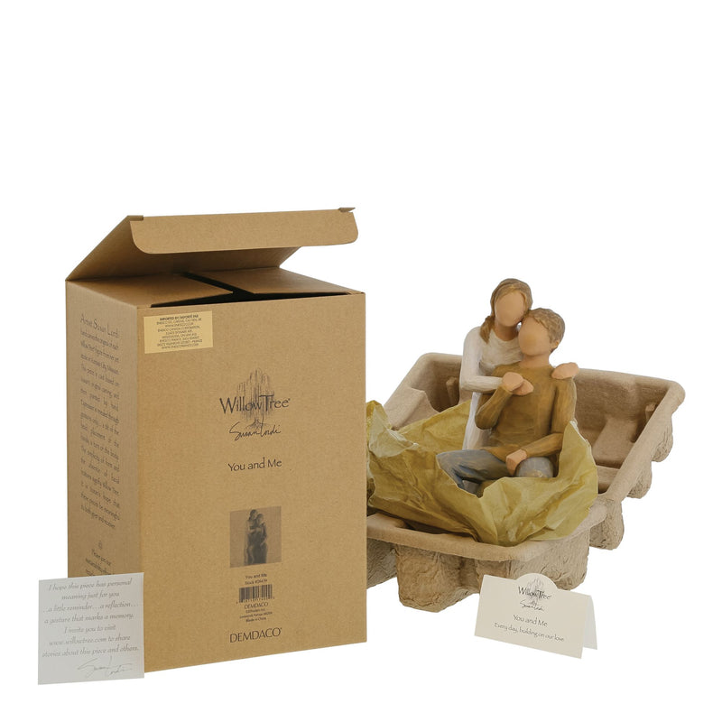 Figurine Toi et moi - Willow Tree - <i>Chaque jour, fortifiant notre amour</i>