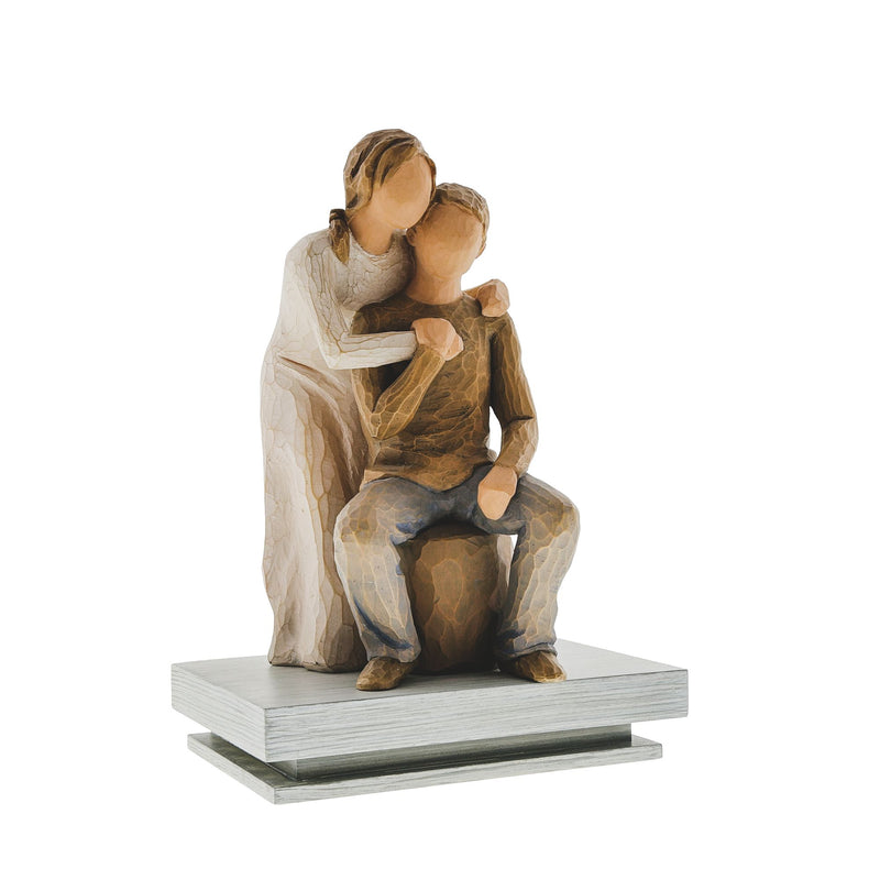 Figurine Toi et moi - Willow Tree - <i>Chaque jour, fortifiant notre amour</i>