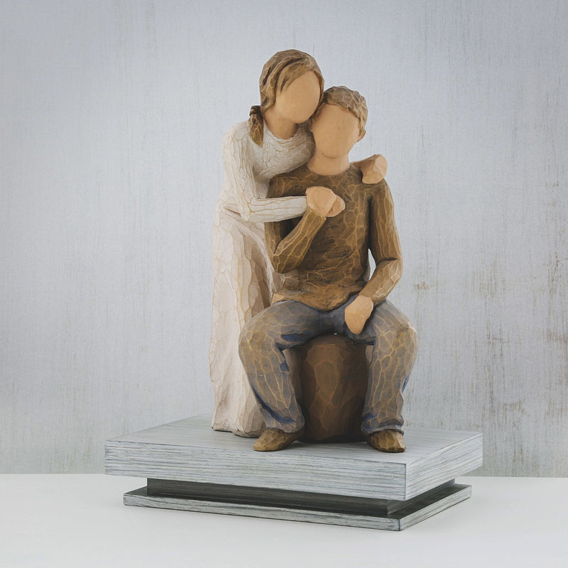 Figurine Toi et moi - Willow Tree - <i>Chaque jour, fortifiant notre amour</i>