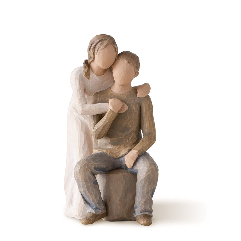Figurine Toi et moi - Willow Tree - <i>Chaque jour, fortifiant notre amour</i>