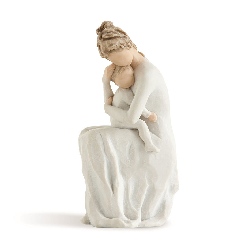 Figurine Pour toujours - Willow Tree - <i>Maintenant et pour toujours, je te porte dans mon coeur</i>