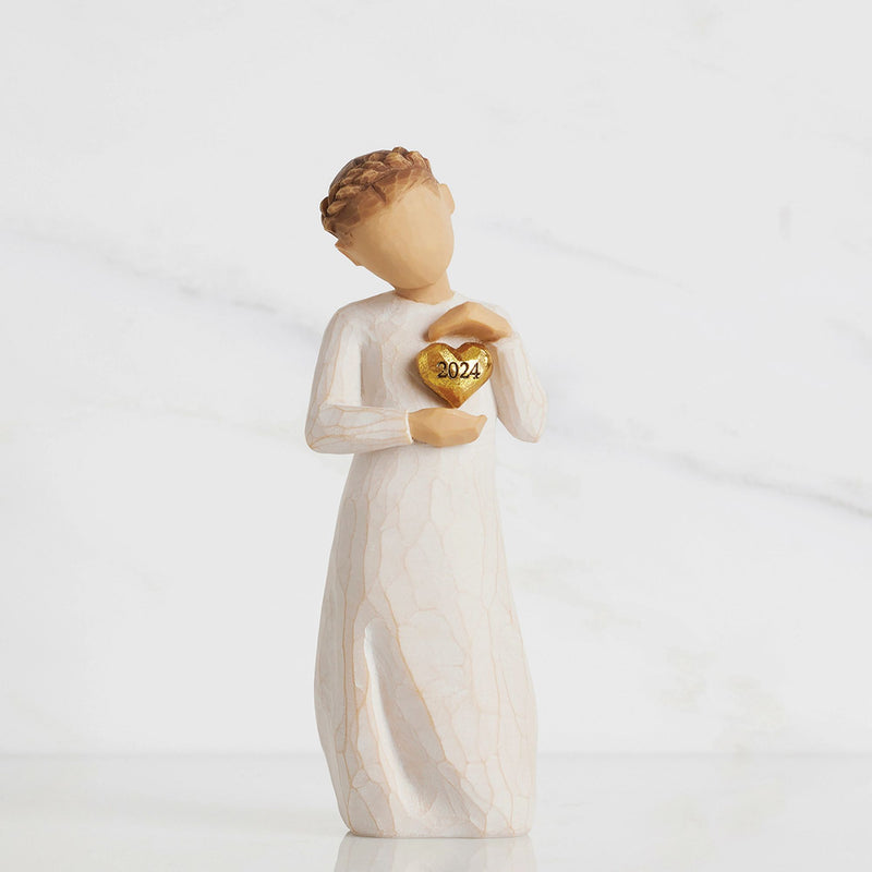 Figurine Coeur 2024 - Willow Tree