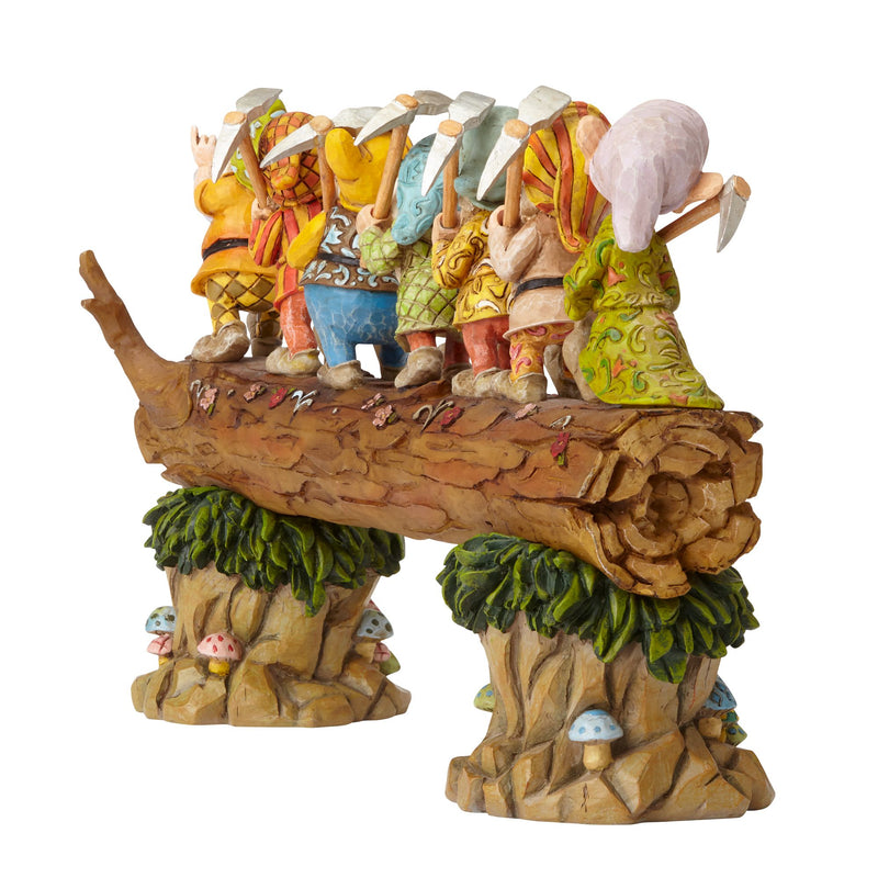 Figurine Les Sept Nains "on rentre du boulot" - Disney Traditions