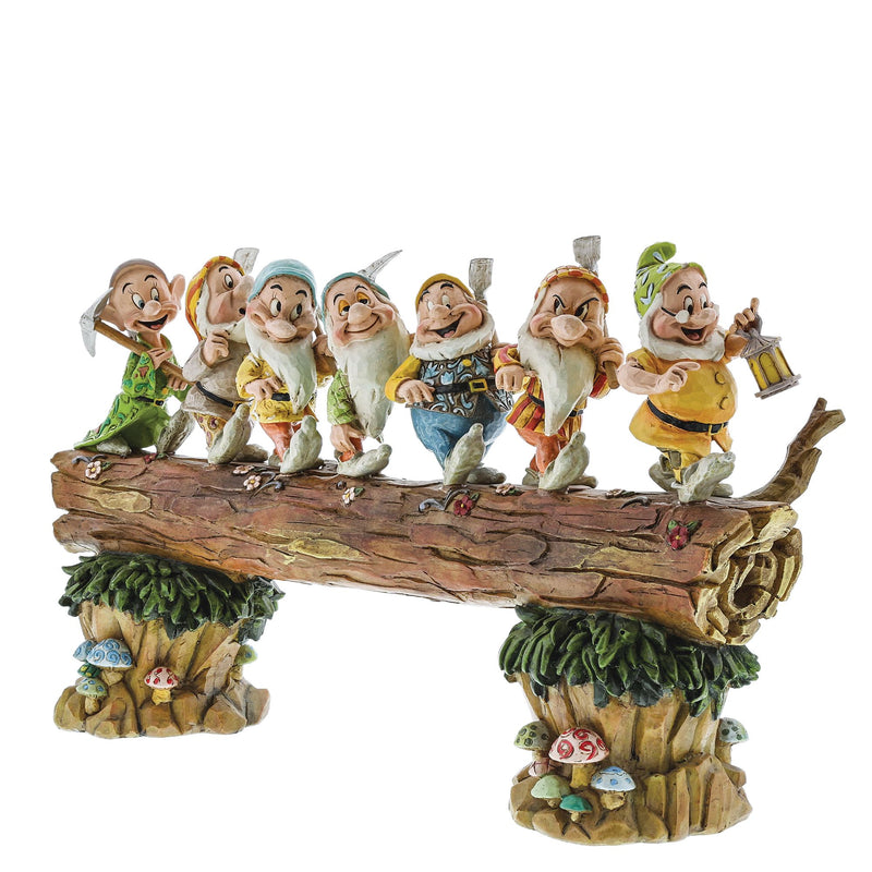 Figurine Les Sept Nains "on rentre du boulot" - Disney Traditions