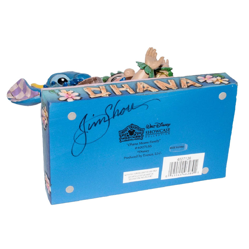 Figurine Lilo et Stitch Ohana signée par JIM SHORE  - Disney Traditions