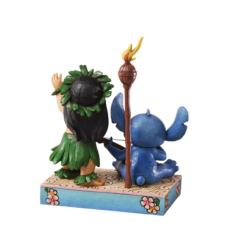 Figurine Lilo et Stitch Ohana - Disney Traditions