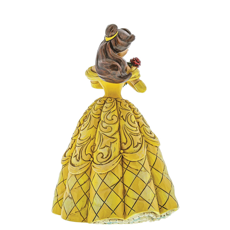 Figurine Belle décorée avec le château - Disney Traditions