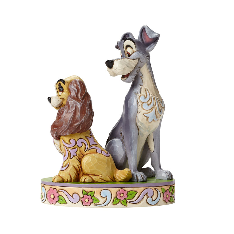 Figurine La Belle et le Clochard- 60 ème anniversaire - Disney Traditions