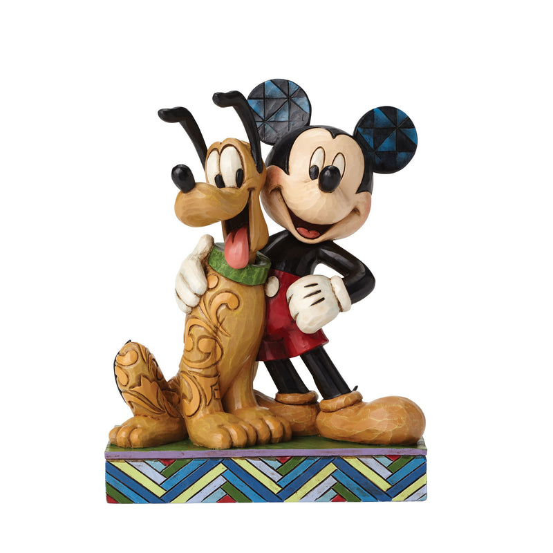 Figurine Mickey et Pluto - Disney Traditions