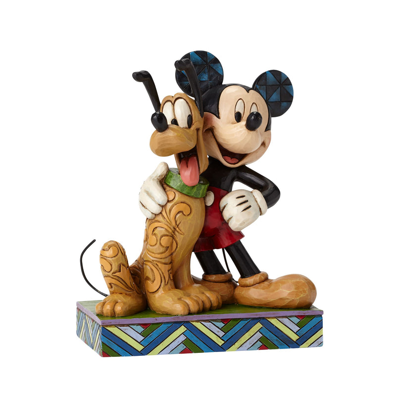 Figurine Mickey et Pluto - Disney Traditions