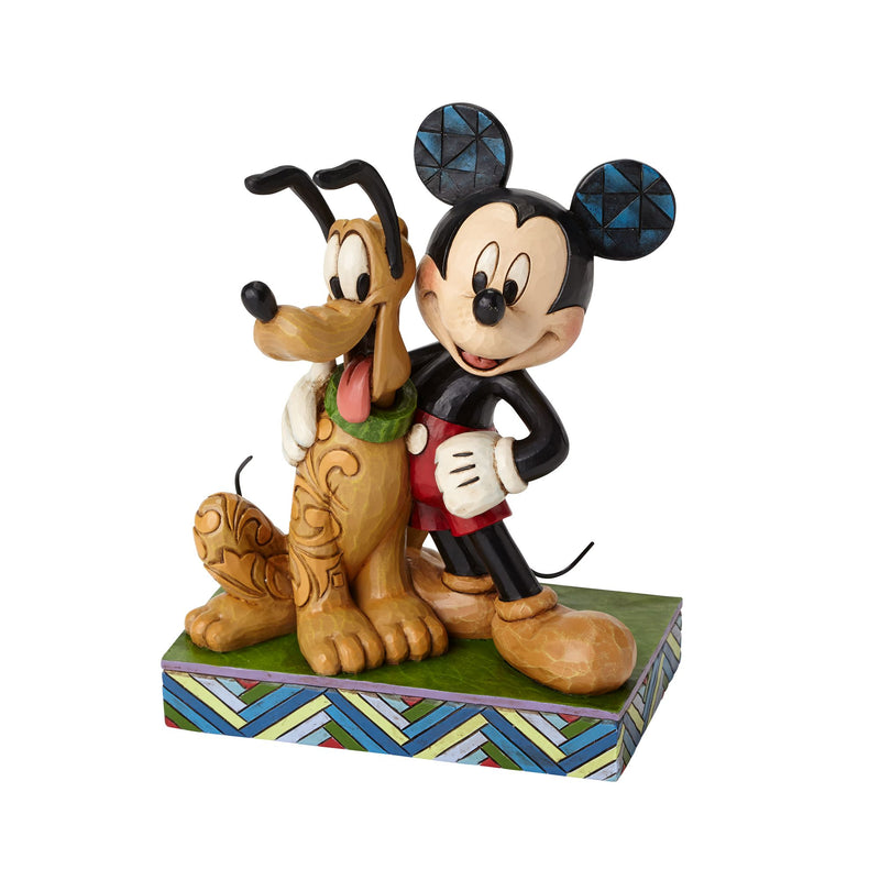 Figurine Mickey et Pluto - Disney Traditions