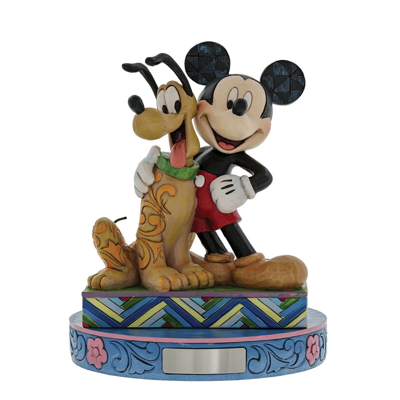 Figurine Mickey et Pluto - Disney Traditions