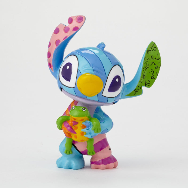 Mini Figurine Stitch avec une grenouille - Disney by Britto