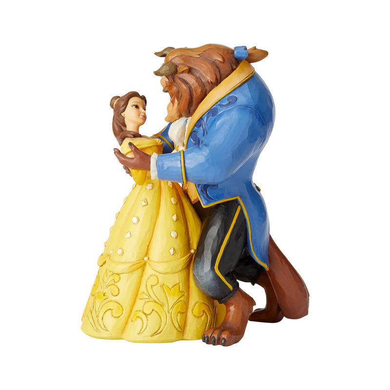 Figurine La Belle et la Bête qui dansent - 25 ème anniversaire - Disney Traditions