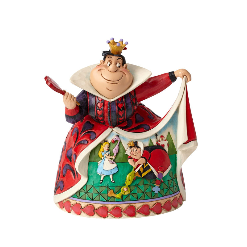 Figurine Reine de cœur Récréation Royale - Disney Traditions