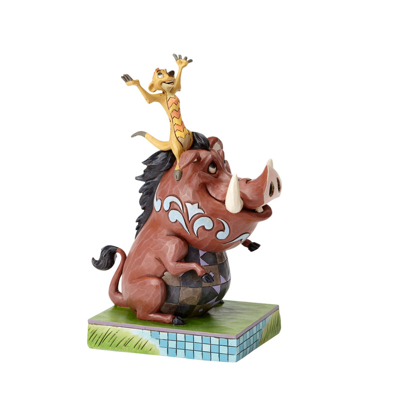 Figurine Timon et Pumbaa Hakuna Matata - Disney Traditions