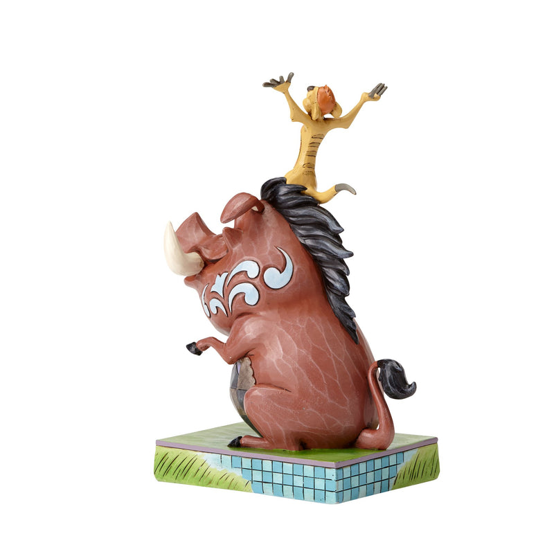 Figurine Timon et Pumbaa Hakuna Matata - Disney Traditions