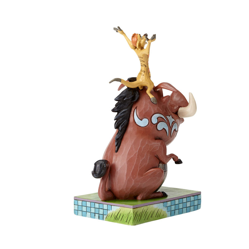 Figurine Timon et Pumbaa Hakuna Matata - Disney Traditions