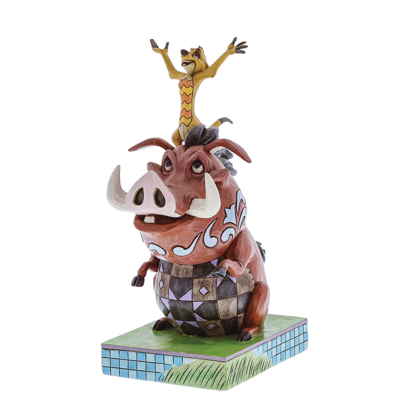 Figurine Timon et Pumbaa Hakuna Matata - Disney Traditions