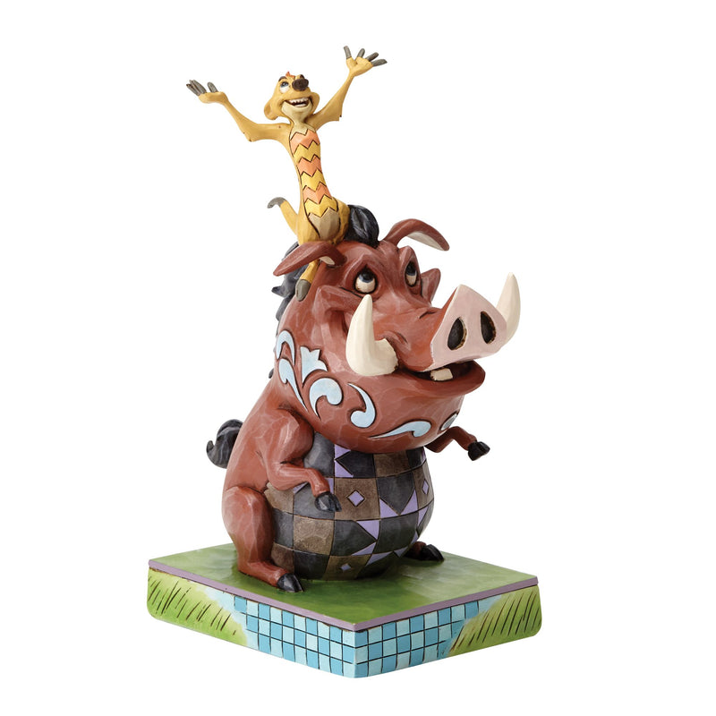 Figurine Timon et Pumbaa Hakuna Matata - Disney Traditions