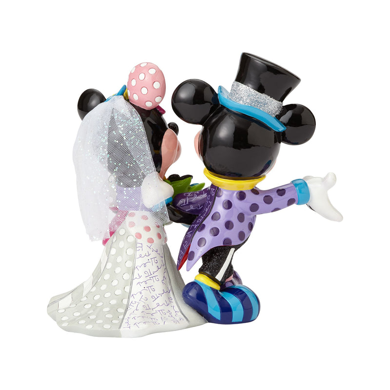 Figurine Mickey et Minnie mariage - Disney by Britto