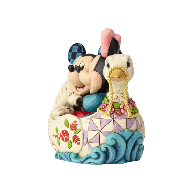 Figurine Mickey et Minnie Cygne - Disney Traditions