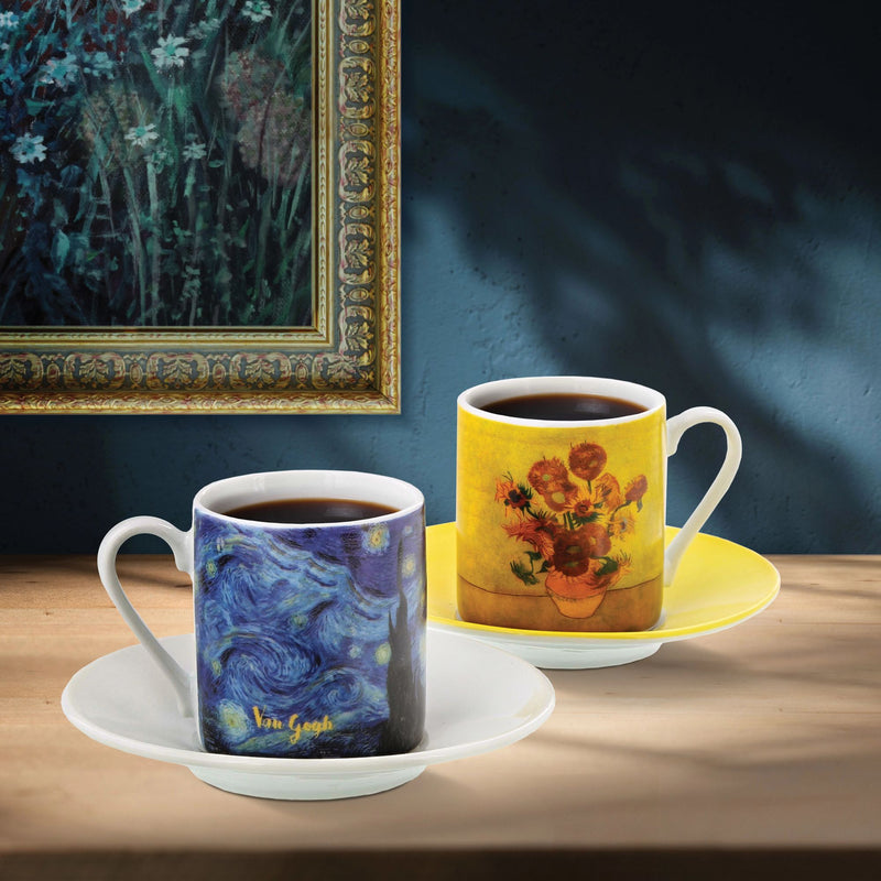 Set de 2 tasses assorties - Van Gogh