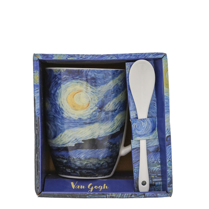 Mug avec cuillère Nuit Étoilée - Van Gogh