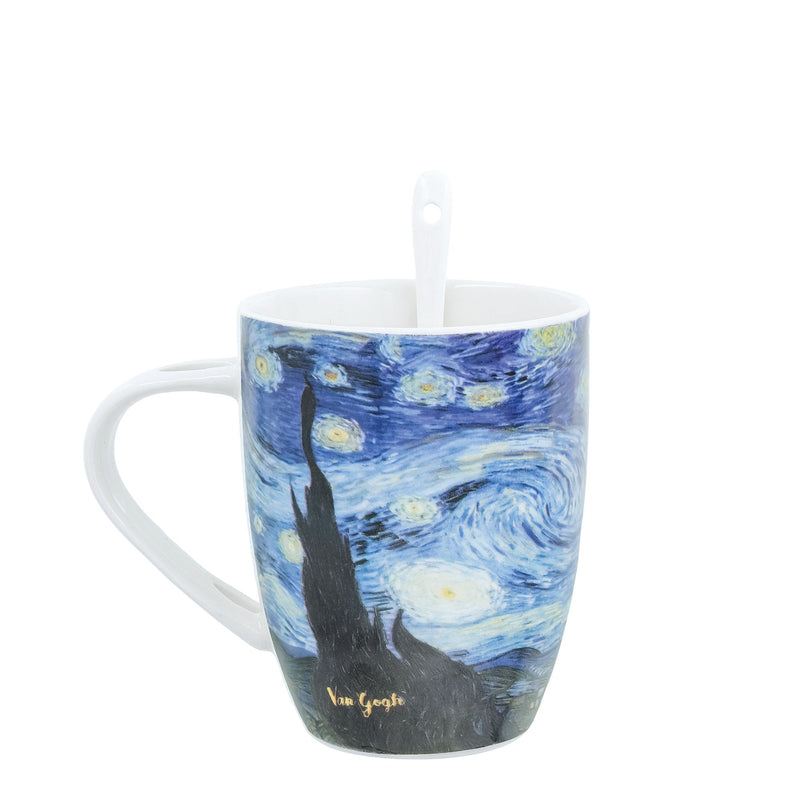 Mug avec cuillère Nuit Étoilée - Van Gogh