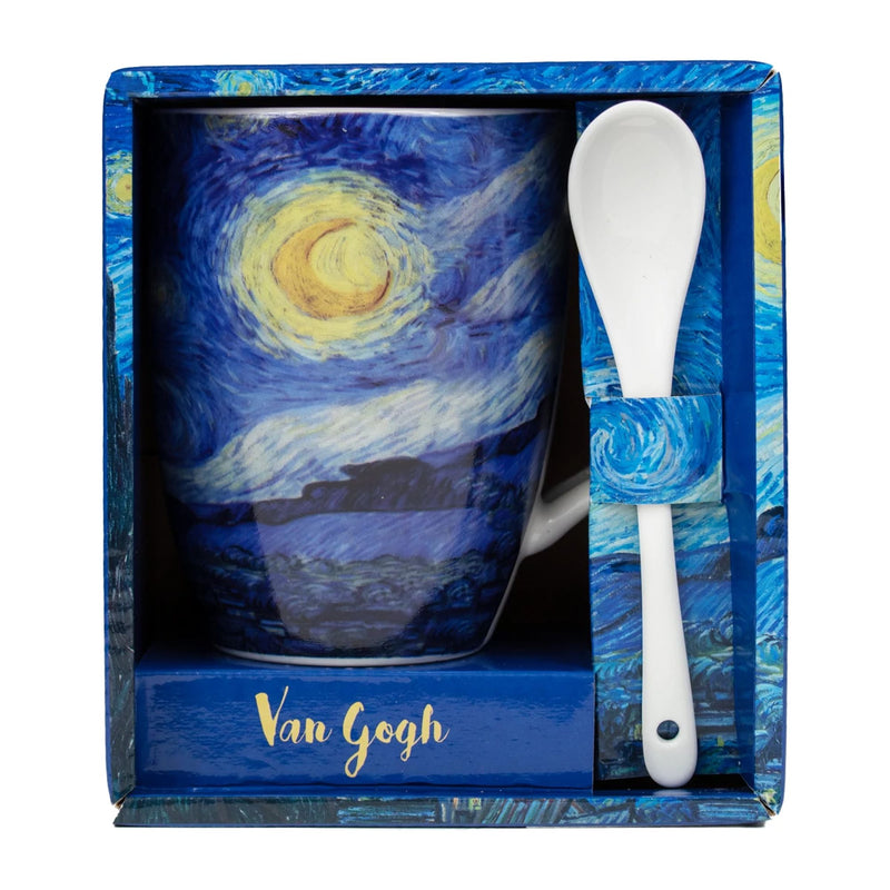 Mug avec cuillère Nuit Étoilée - Van Gogh