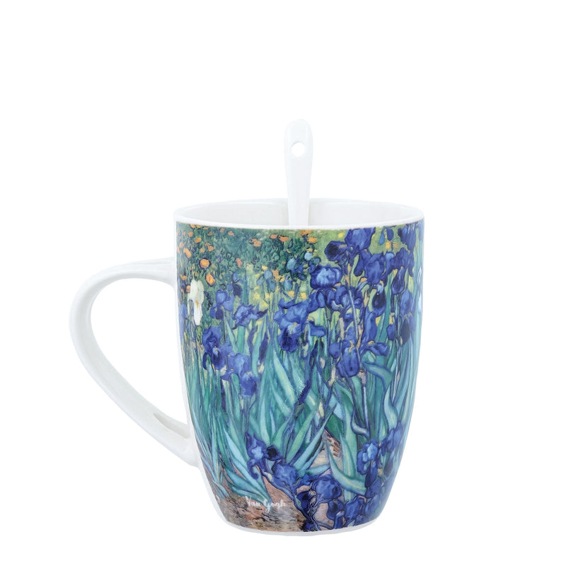 Mug avec cuillère Iris - Van Gogh