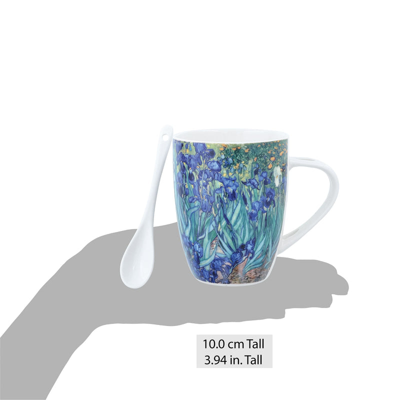 Mug avec cuillère Iris - Van Gogh