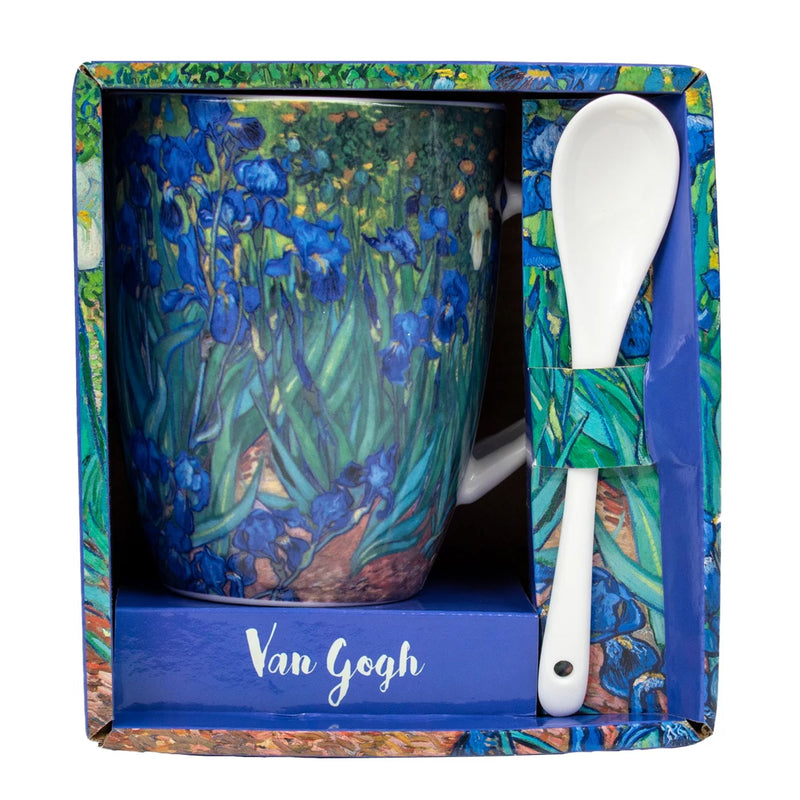Mug avec cuillère Iris - Van Gogh