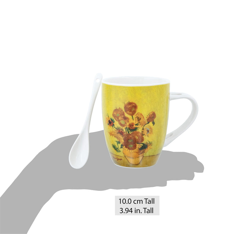 Mug avec cuillère Tournesols - Van Gogh