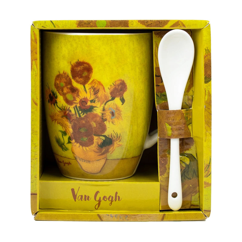 Mug avec cuillère Tournesols - Van Gogh