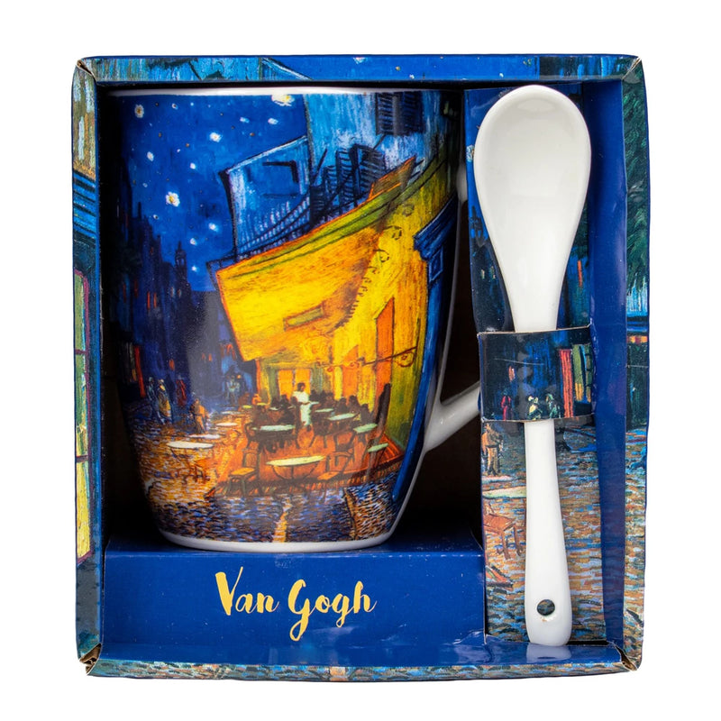 Mug avec cuillère Café le Soir - Van Gogh