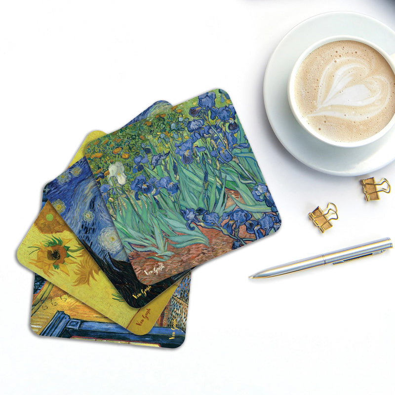 Set de 4 sous-verres assortis - Van Gogh