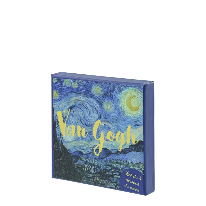 Set de 4 sous-verres assortis - Van Gogh