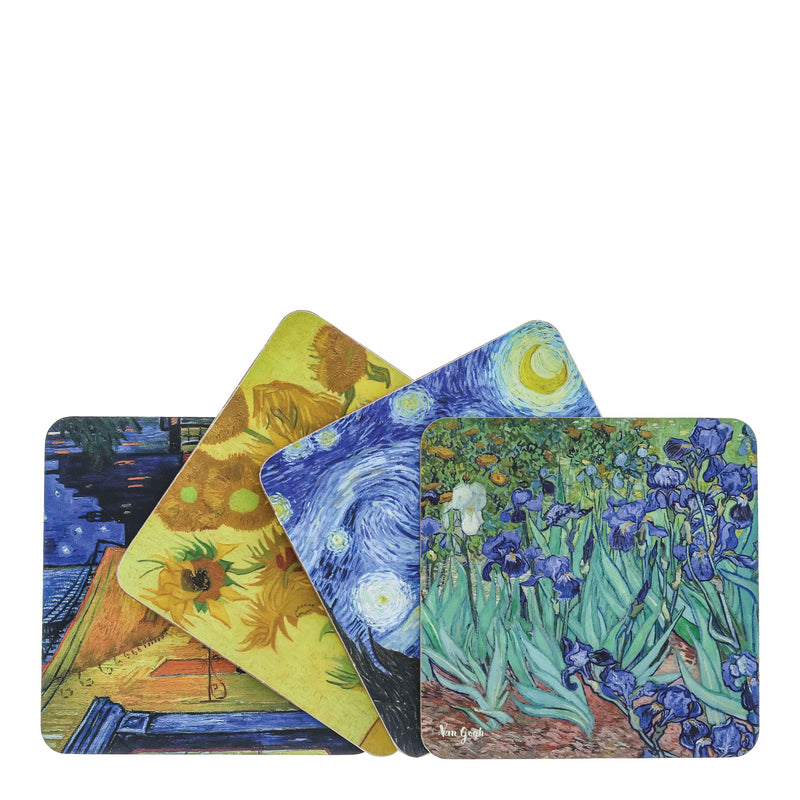 Set de 4 sous-verres assortis - Van Gogh